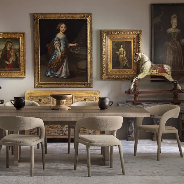 Knox Dining Chair, Chair, Bronze/Dark Neutral