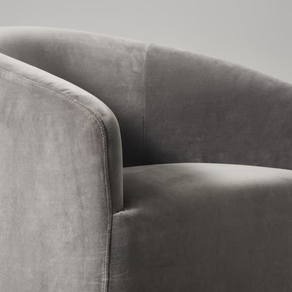 Alto Dining Chair Velvet Ash, Chair