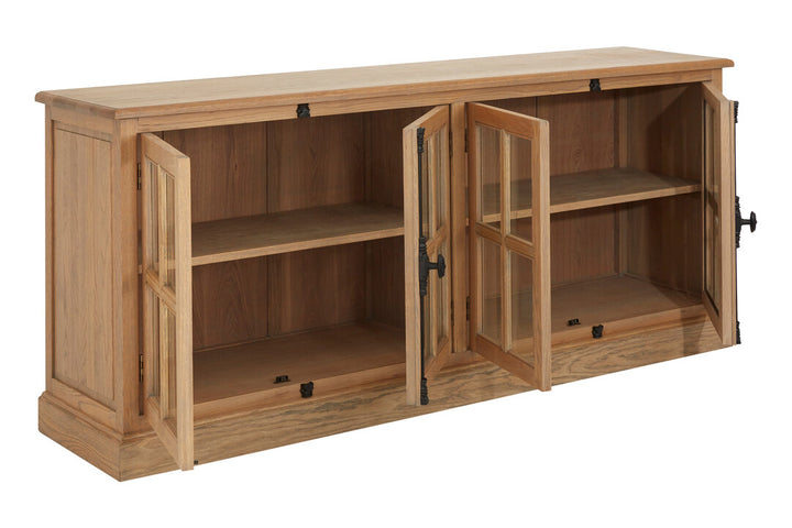 Pigeon Oak Wood Sideboard