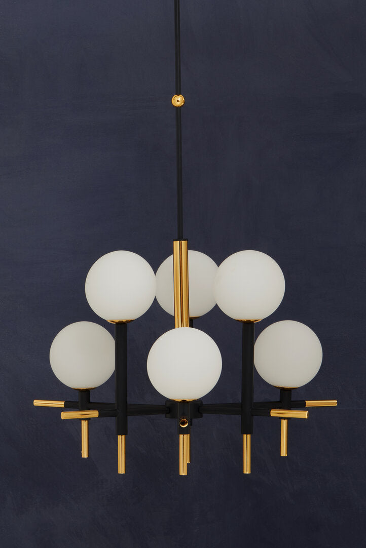 Rio Six Bulb Pendant Light