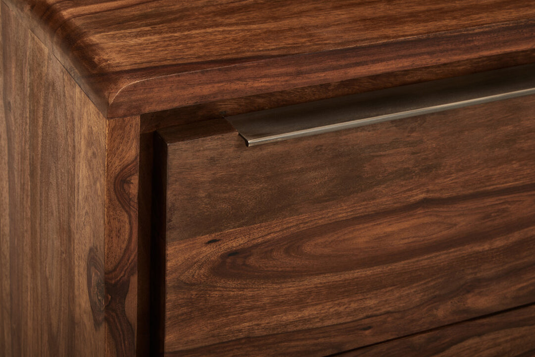 Woodpecker Two Door Three Drawer Sheesham And Acacia Sideboard