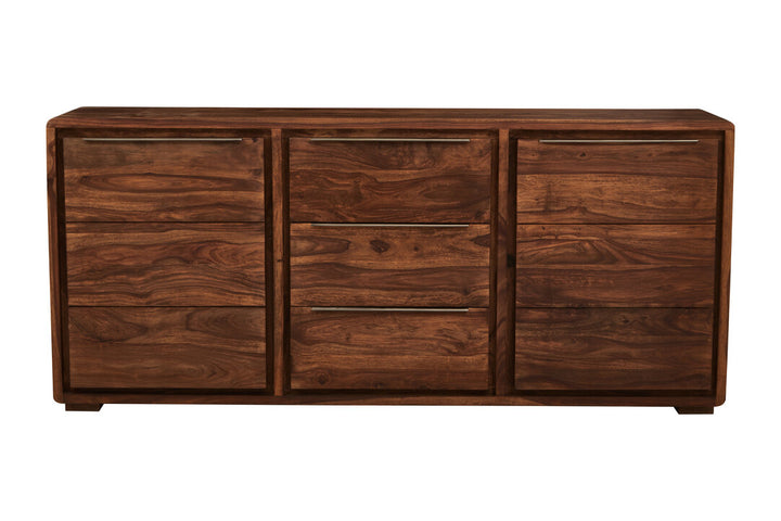 Woodpecker Two Door Three Drawer Sheesham And Acacia Sideboard