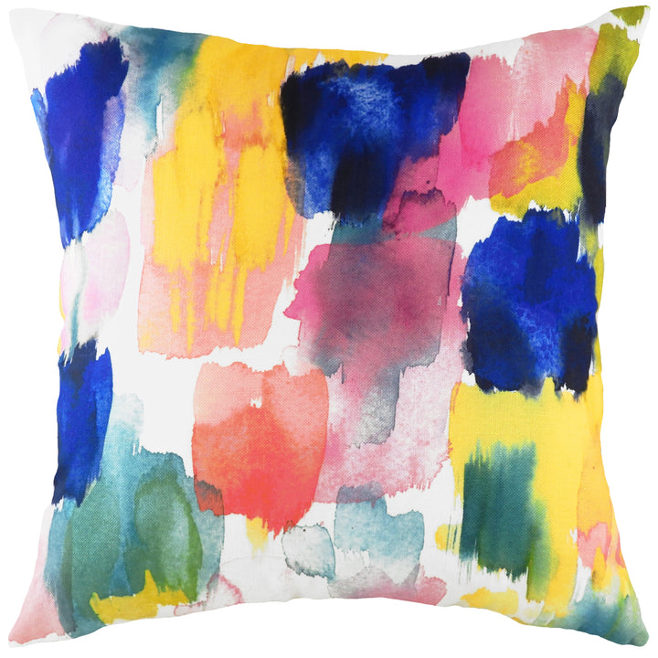 AQUARELLE BRUSHSTROKES 43X43 CUSHION CASE