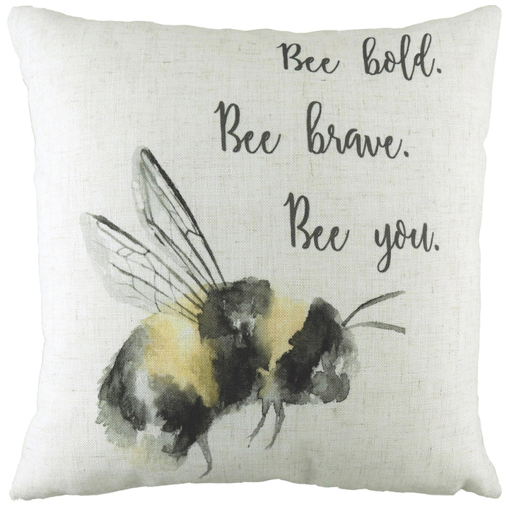 BEE YOU  43X43 C/CASE WHITE