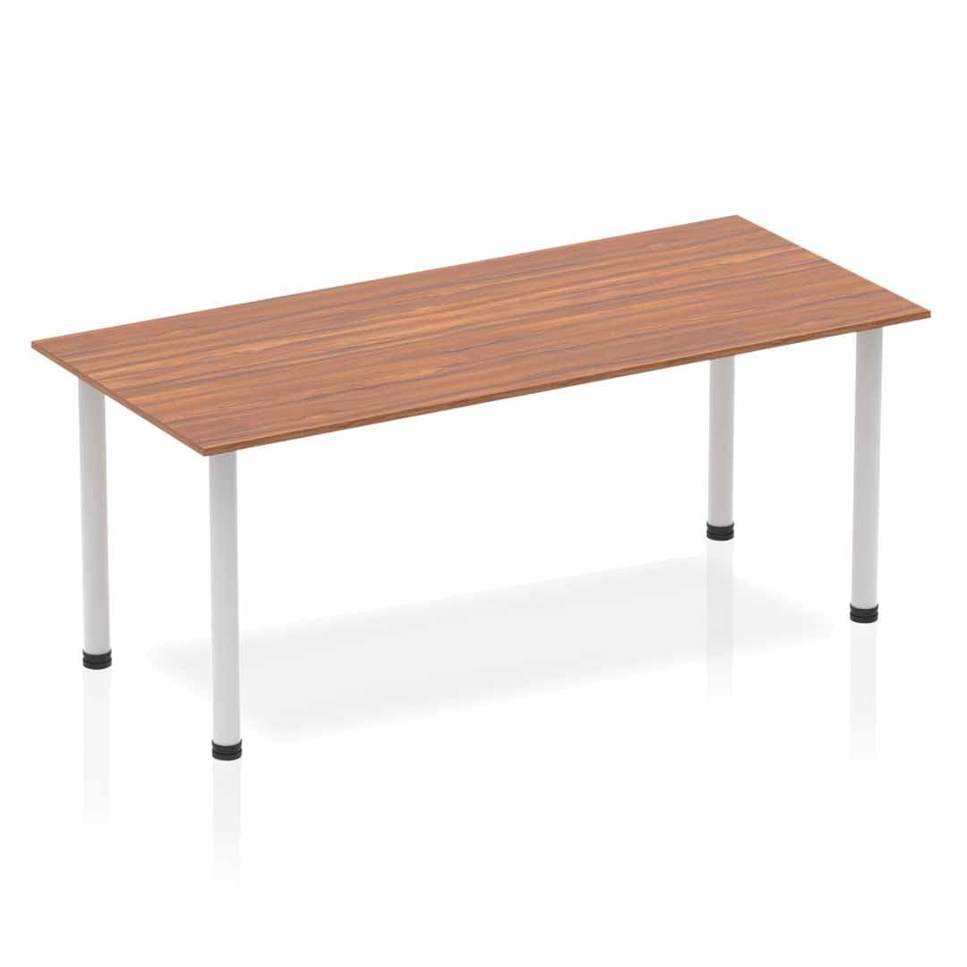 Impulse 1800mm Straight Table With Post Leg