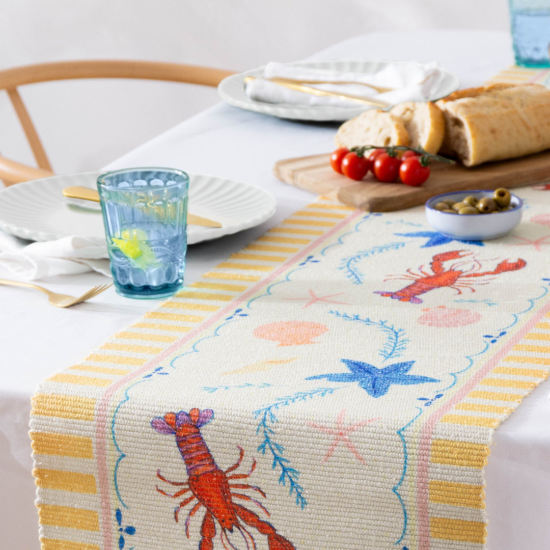 BRUNCH STRIPES 220X35 TABLE RUNNER MULTI