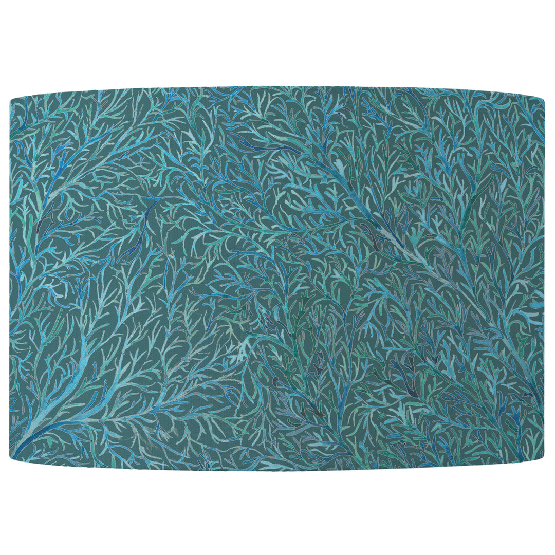 CORESSA TEAL EVA 46CM LAMPSHADE BLUE