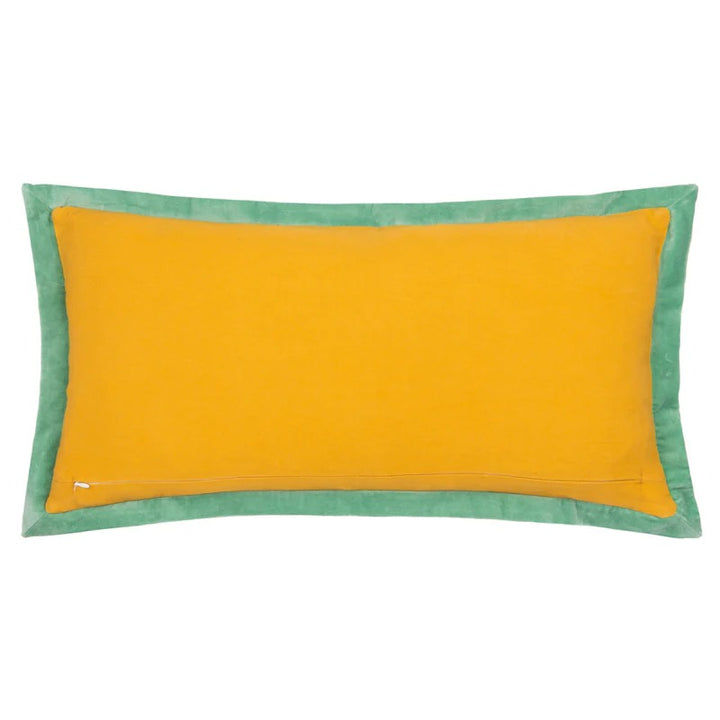 CASA CUSHION OCHRE/MARINE