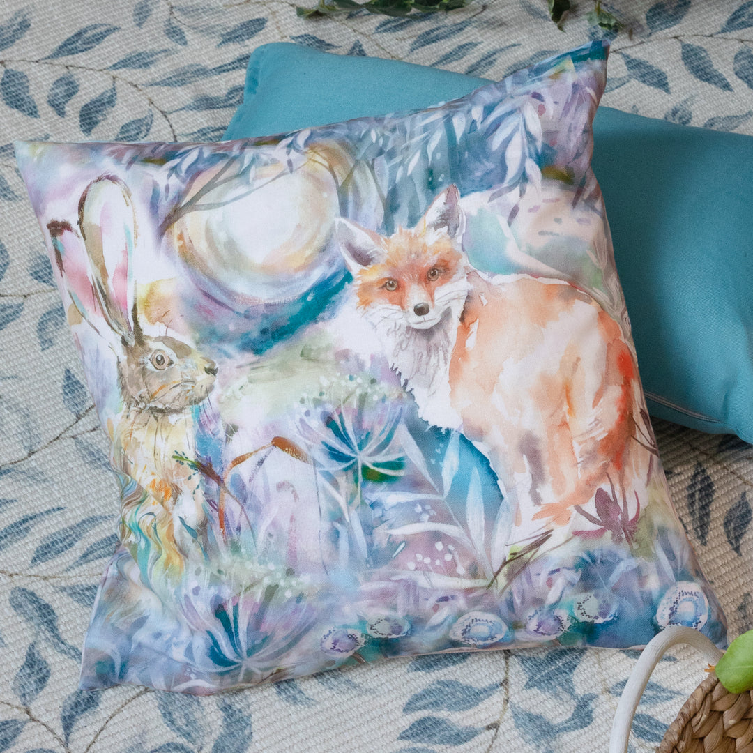FOX AND HARE 43X43 OUTDOOR CUSHION CASE MULTI