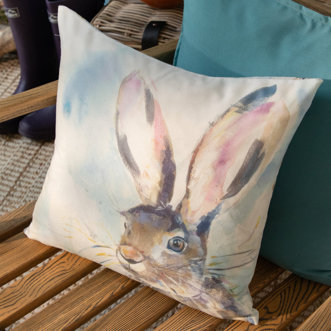 HARRIET HARE 43X43 OUTDOOR CUSHION CASE MULTI