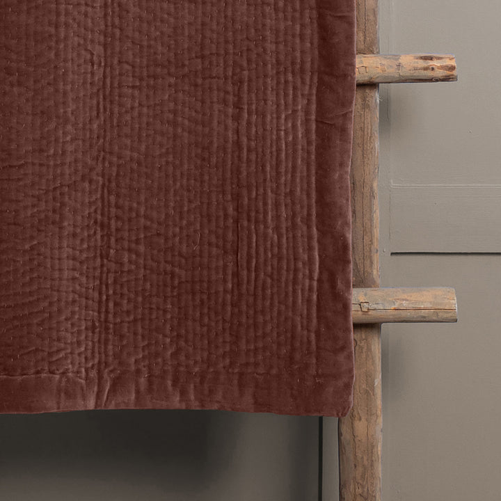 HAZE VELVET 140X220 THROW PERSIMMON