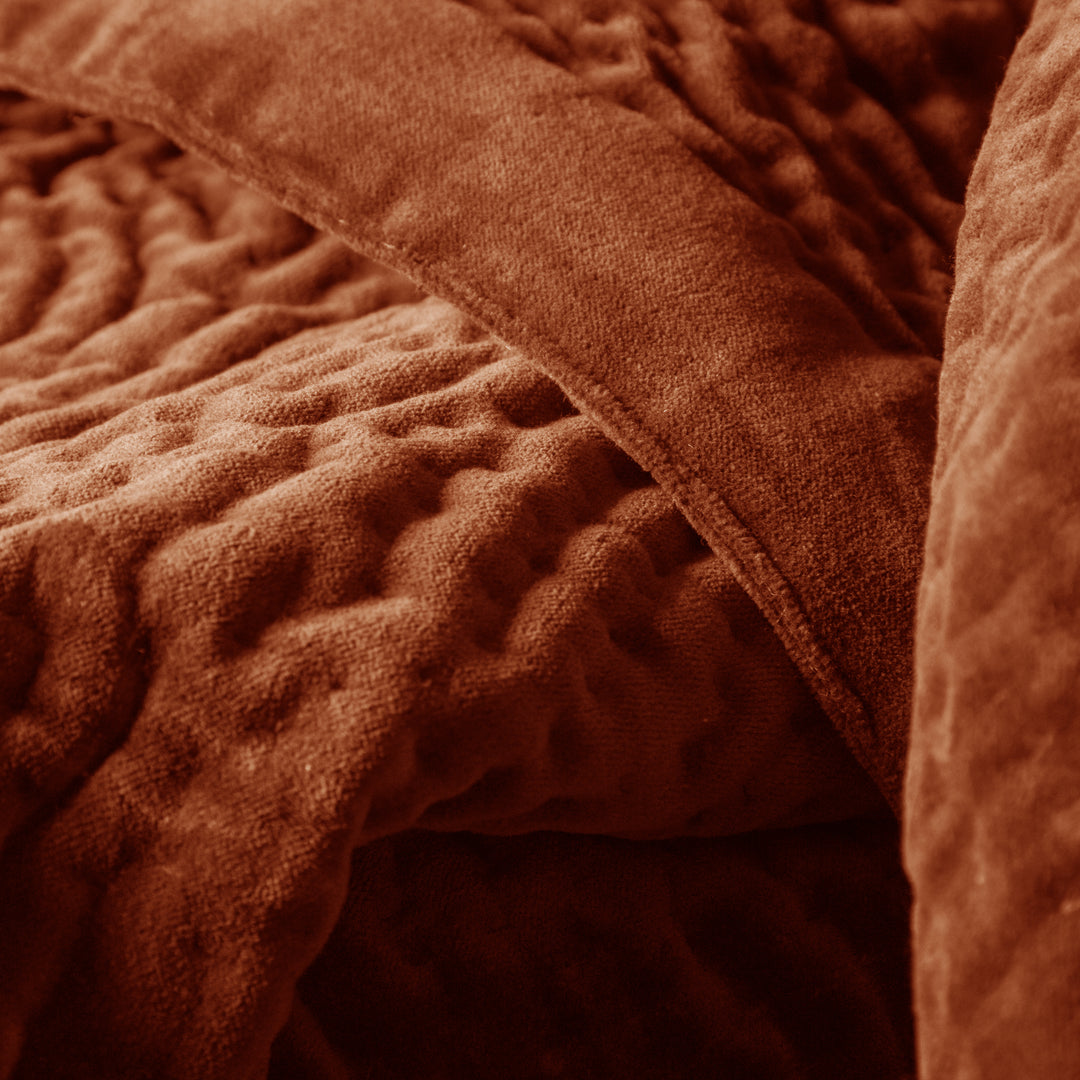 HAZE VELVET 140X220 THROW SUNSET