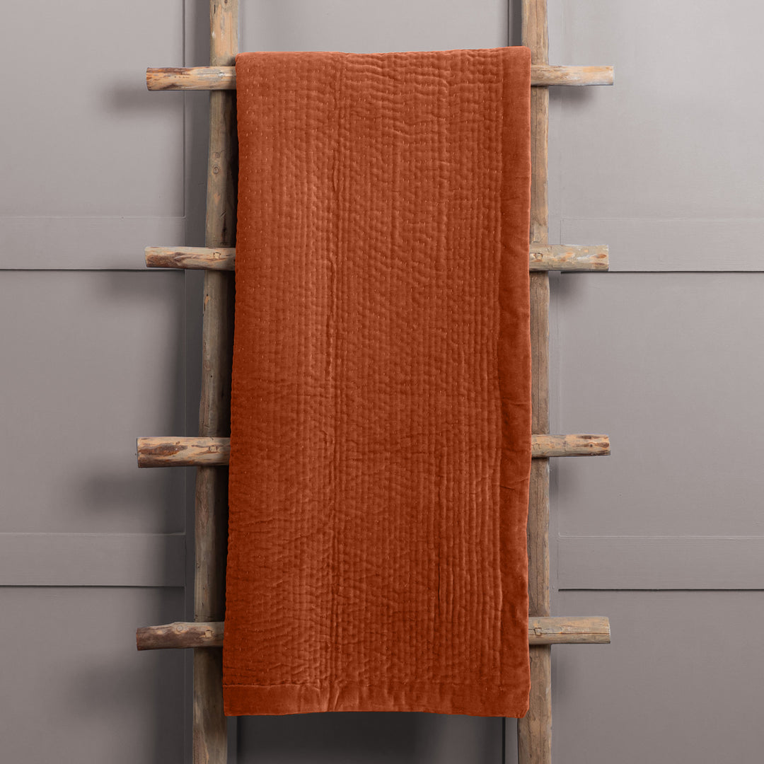 HAZE VELVET 140X220 THROW SUNSET