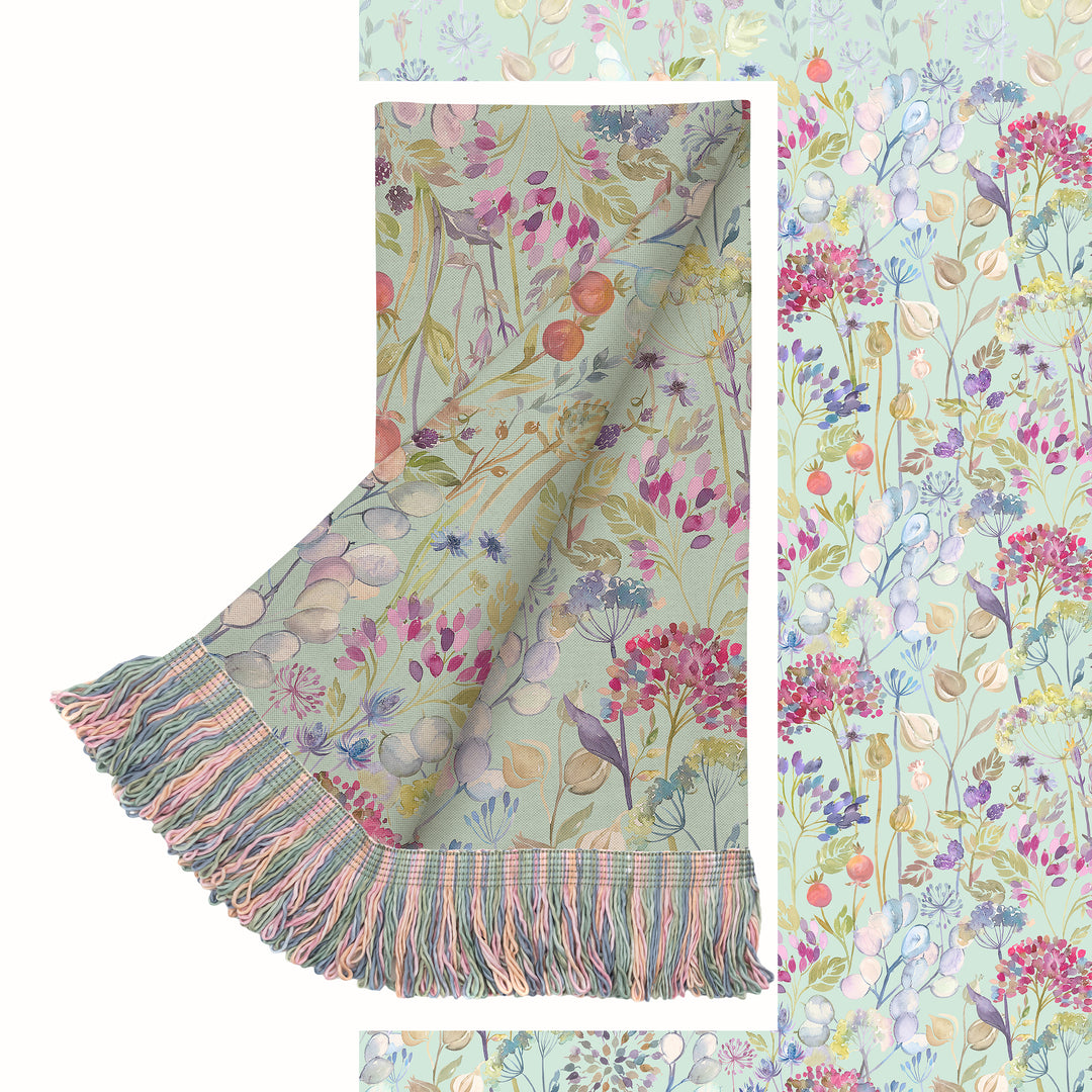 HEDGEROW 136X200 THROW DUCK EGG