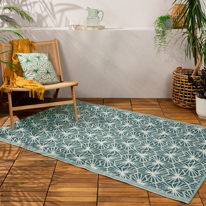 HEXA 120X180 OUTDOOR RUG GREEN