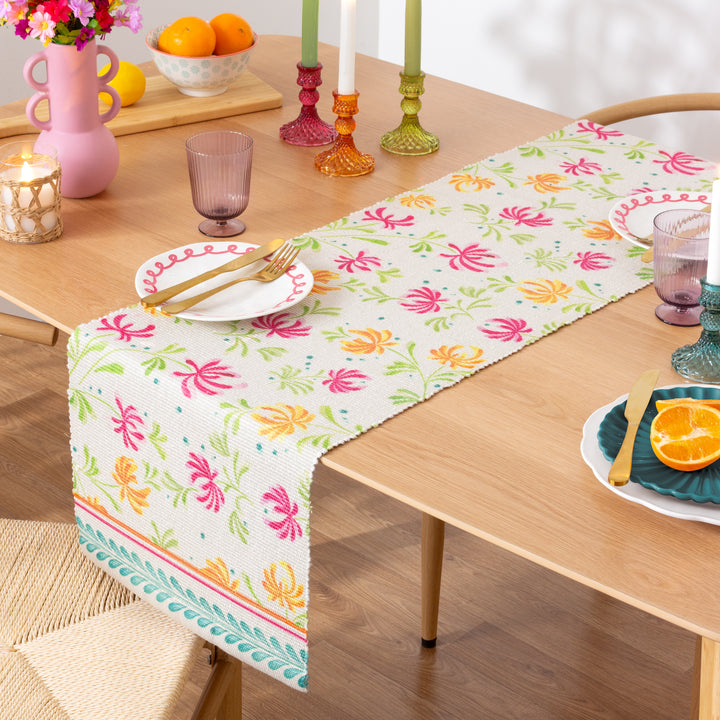 HONEYSUCKLE 230X35 TABLE RUNNER MULTI