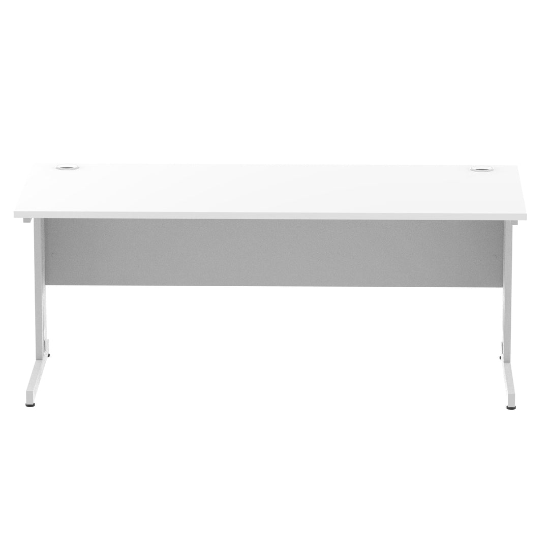 Impulse 1800mm Straight Desk Cable Managed Leg