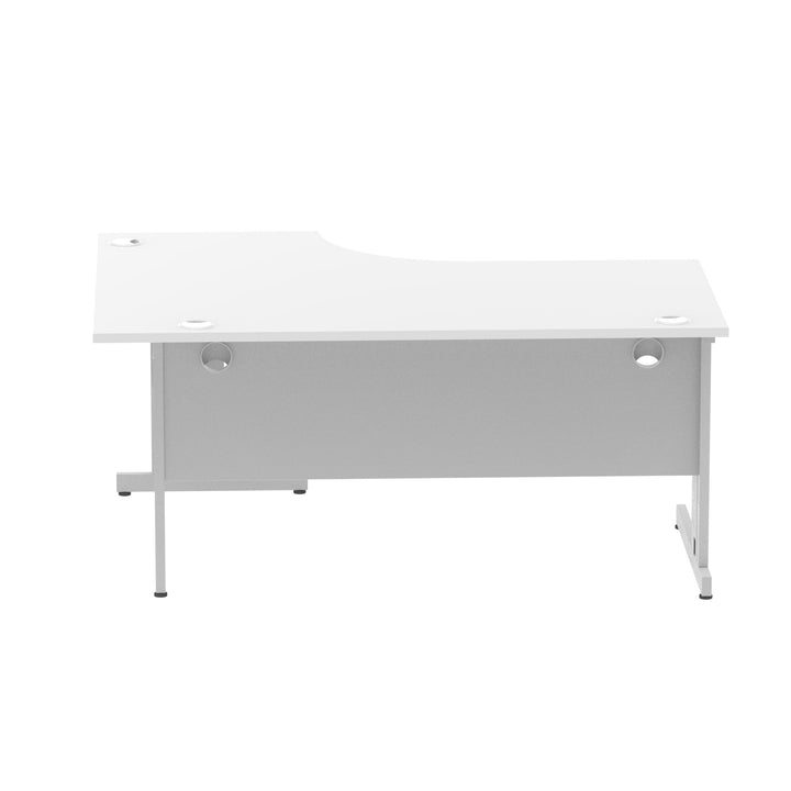 Impulse 1600mm Left Crescent Desk Cable Managed Leg