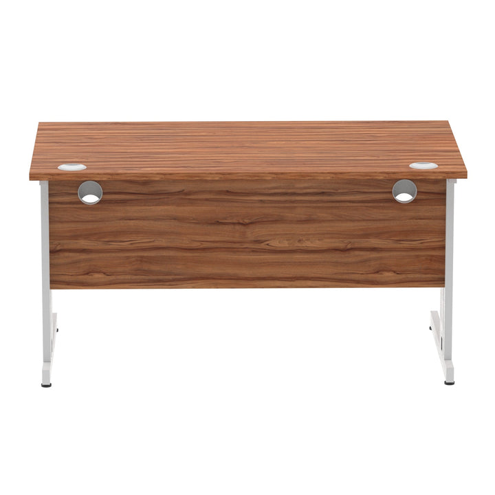 Impulse 1400mm Straight Desk Cable Managed Leg