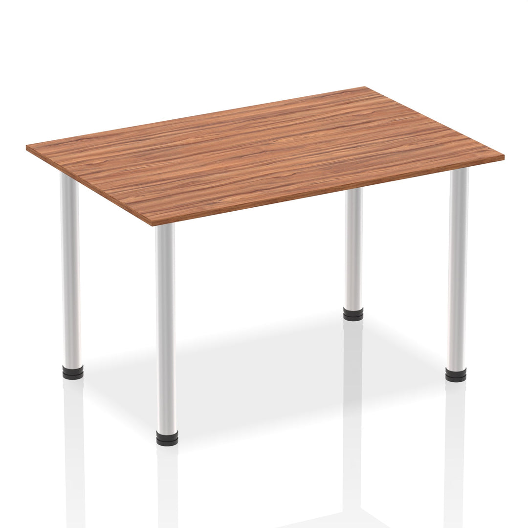 Impulse 1400mm Straight Table With Post Leg