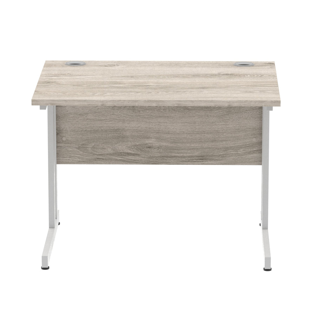 Impulse 1000mm Straight Desk Cantilever Leg