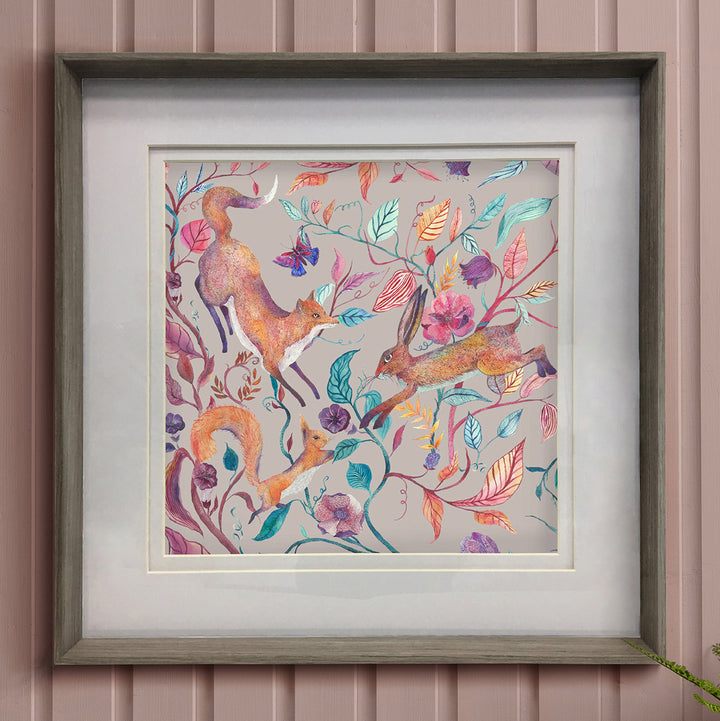 FRAME NUT LEAPING INTO THE FAUNA 81X81