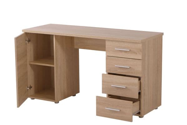 Lavender Sonoma Oak Effect Desk