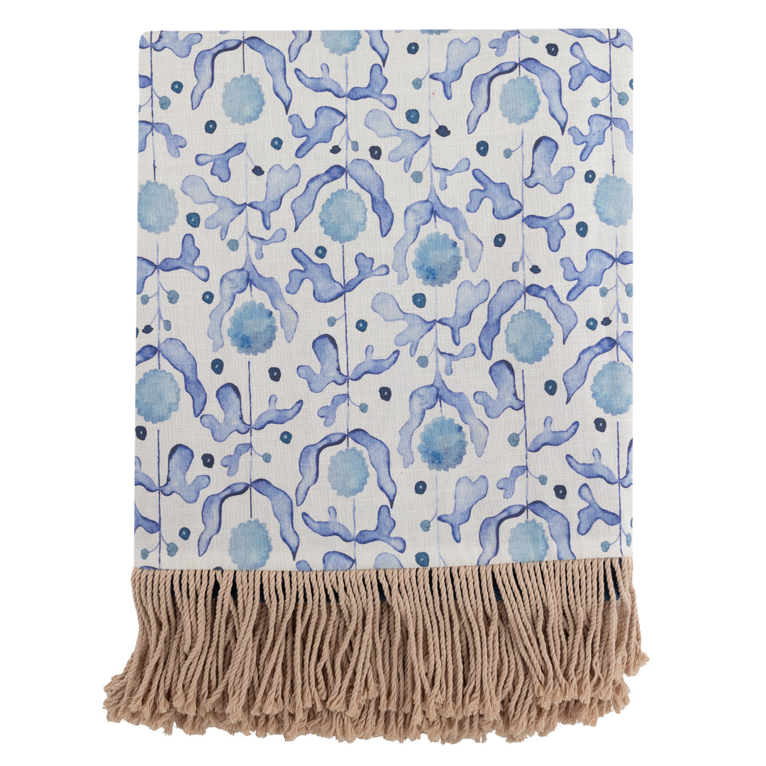 MARIANI 136X200 THROW COBALT