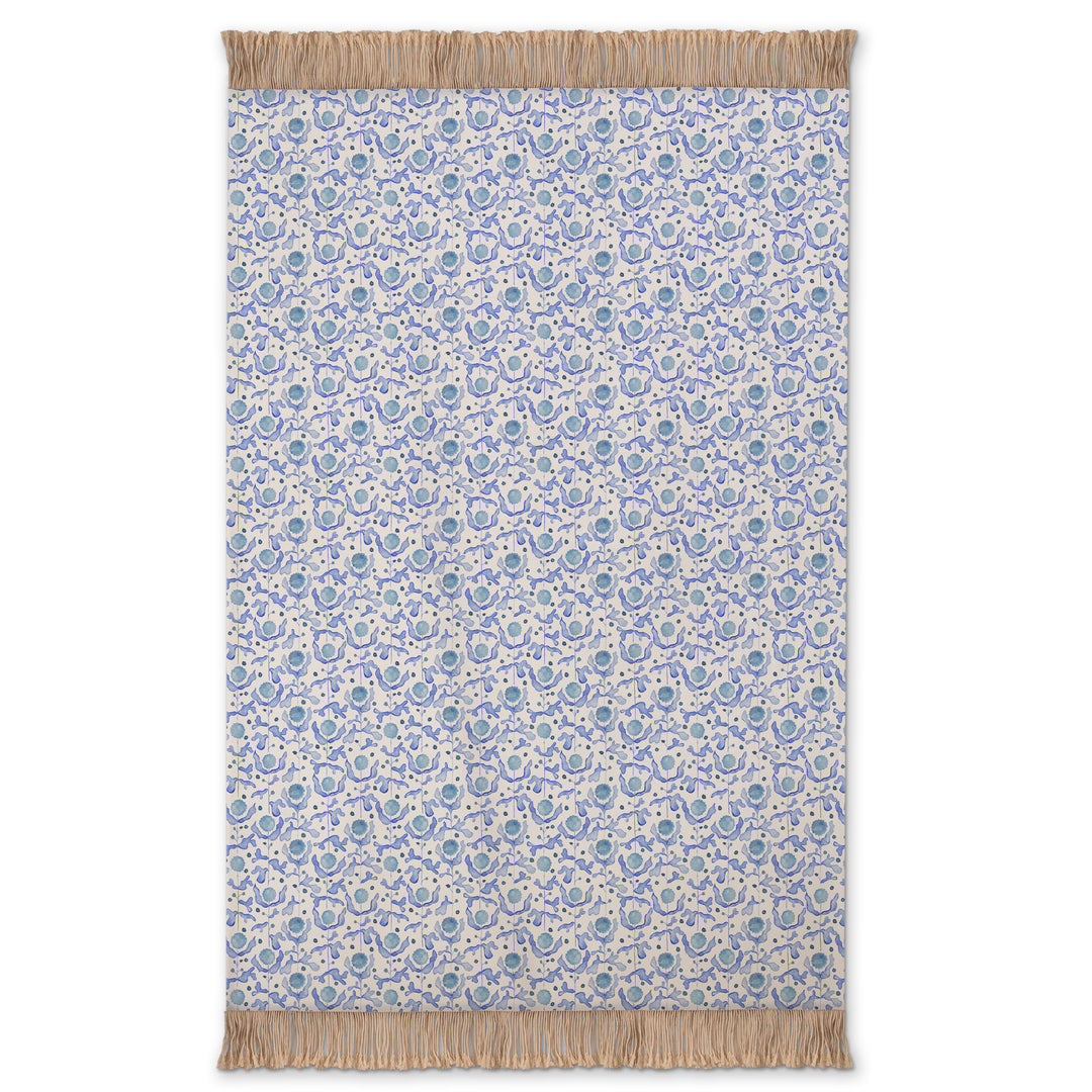 MARIANI 136X200 THROW COBALT