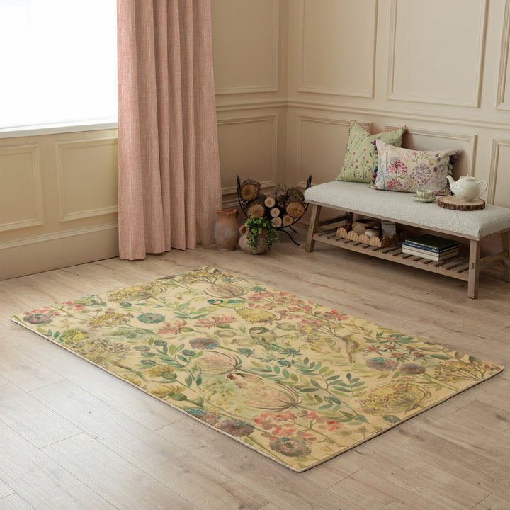 MORNING CHORUS 150X220 RUG BLUE
