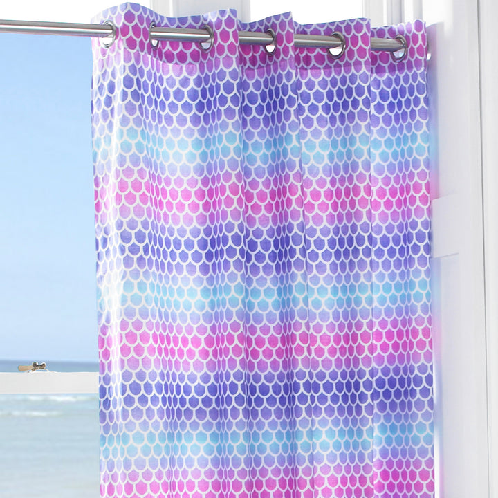 MERMAID 168X183 R/TOP CURT MULTI