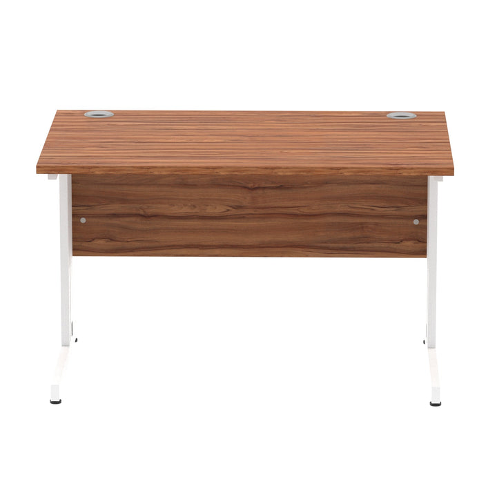 Impulse 1200mm Straight Desk Cable Managed Leg