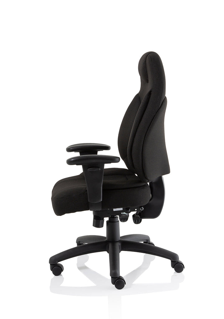 Galaxy Medium Back Task Operator Office Chair with Adjustable Arms