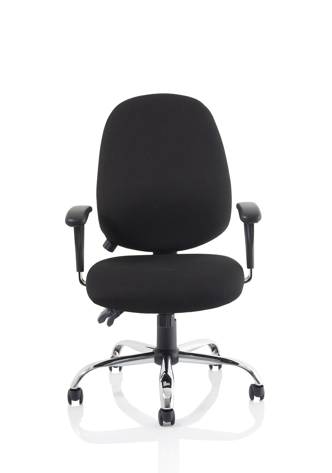 Lisbon Medium Back Task Operator Office Chair with Height Adjustable Arms