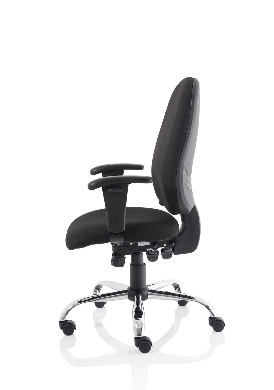 Lisbon Medium Back Task Operator Office Chair with Height Adjustable Arms
