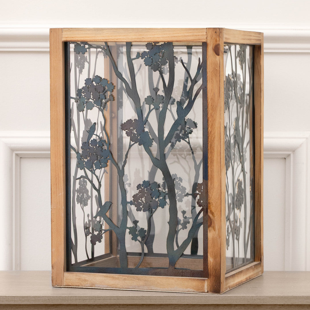 PALOMA WOODEN LANTERN NATURAL