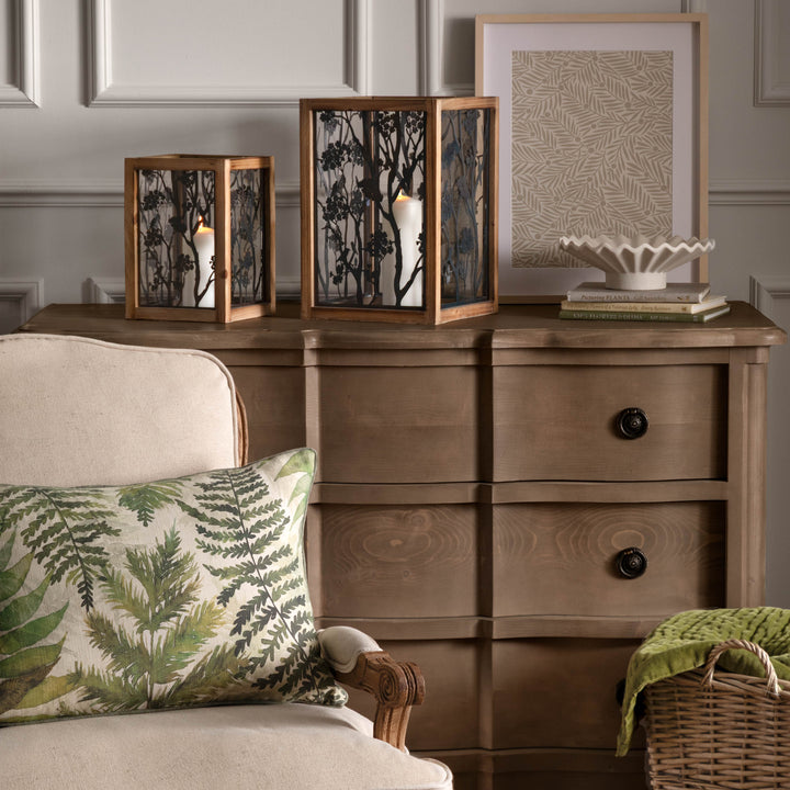 PALOMA WOODEN LANTERN NATURAL