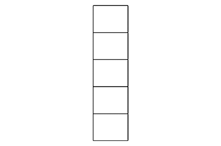 Tulip White Gloss Tall 1 Glass Door Display Unit