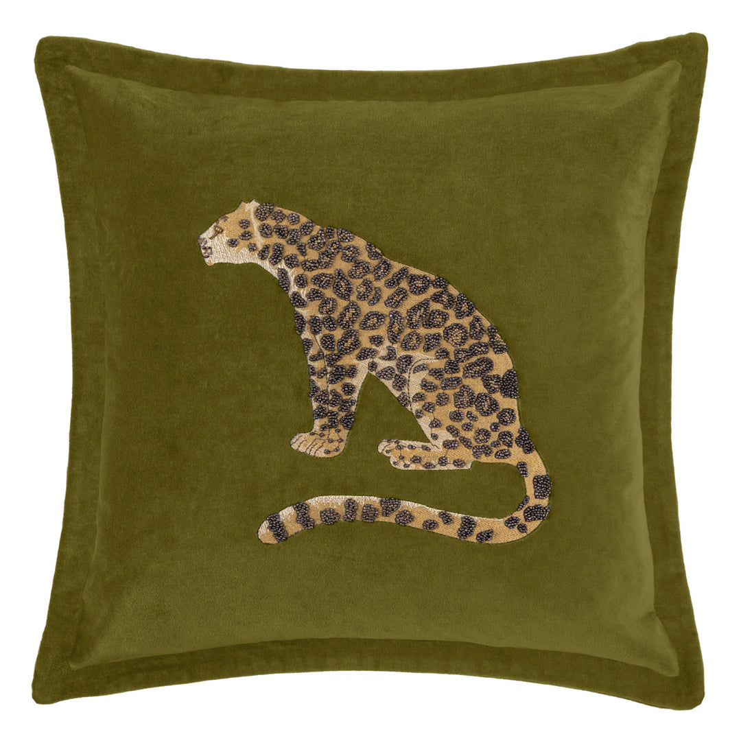 WAGHOBA 55x55 CUSHION CASE OLIVE