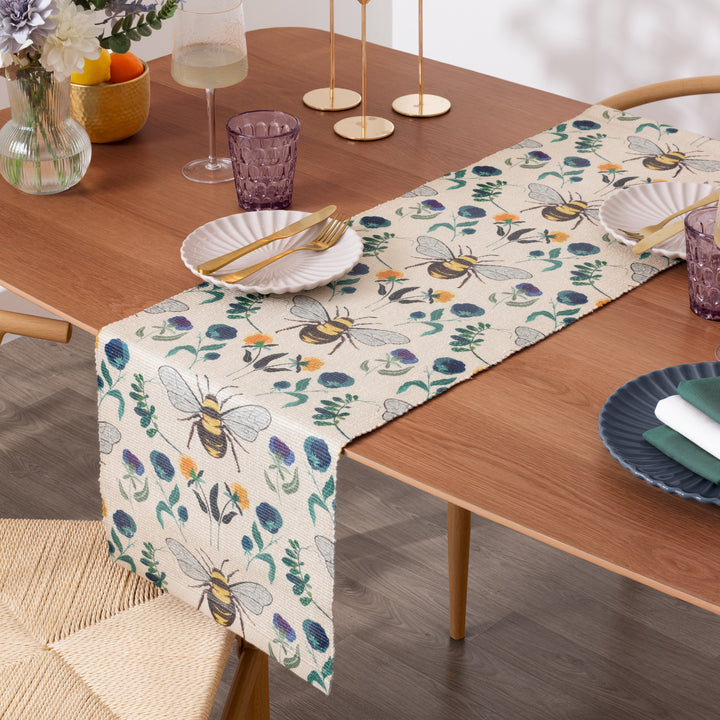 WILD GARDEN180X35 TABLE RUNNER MULTI