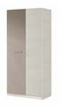 Daisy White & Grey Ash 2 Door Wardrobe