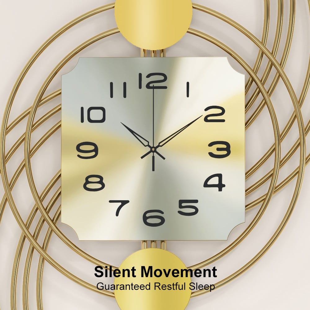 Modern Metal Oversized Wall Clock 1000mm