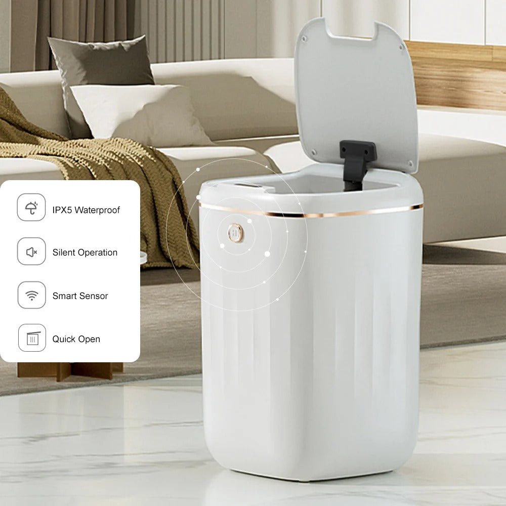 Automatic Touchless Motion Sensor Smart Trash Bin