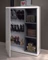 Iris White Gloss Shoe Cabinet Hallway Unit