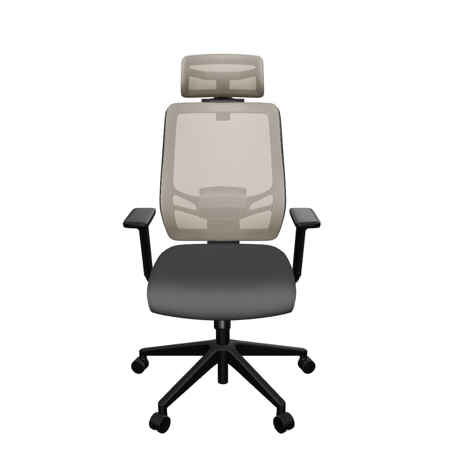Ergo Twist High Mesh Back Ergonomic Task Operator Office Chair with Arms