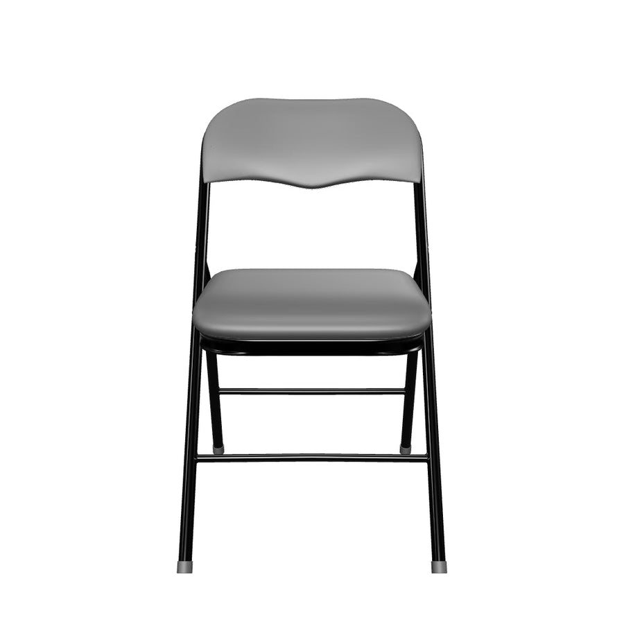 Sicily Black Polyurethane Folding Chair