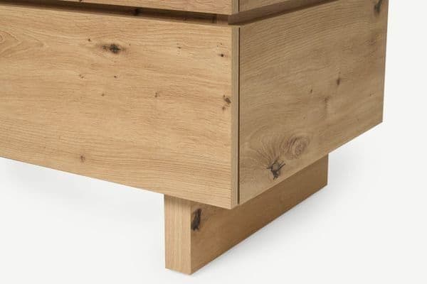 Daisy Artisan Oak Effect 4 Drawer Chest