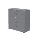 Iris Grey Chest of Drawers