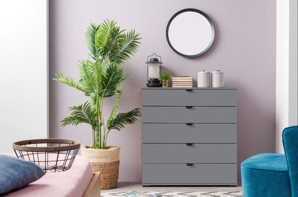Iris Grey Chest of Drawers