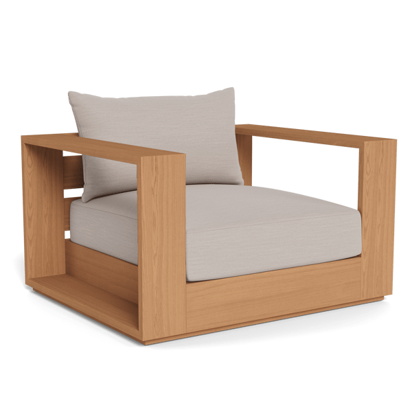 Bora Swivel Chair Teak